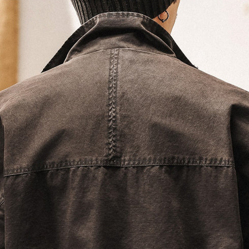 Classic Check Collar Jacket P1820